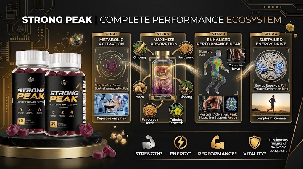 Strong Peak complete performance ecosystem infographic